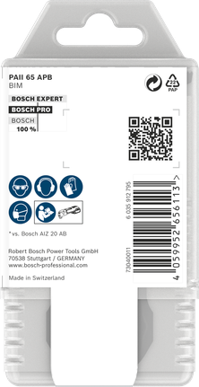 Hojas multiherramienta Bosch PRO PAII 65 APB 65×55 mm 10 uds.